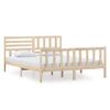 Cama Matrimonial | Cama Para Adultos | Estructura De Cama De Madera Maciza 160x200 Cm Cfw178972