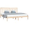 Cama Matrimonial | Cama Para Adultos | Estructura De Cama De Madera Maciza 200x200 Cm Cfw979918