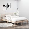 Cama Matrimonial | Cama Para Adultos | Estructura De Cama De Madera Maciza 200x200 Cm Cfw415123