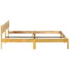 Cama Matrimonial | Cama Para Adultos | Estructura De Cama De Madera Maciza De Mango 180 Cm Cfw730050