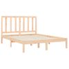 Cama Matrimonial | Cama Para Adultos | Estructura De Cama De Madera Maciza De Pino 120x200 Cm Cfw553156