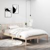 Cama Matrimonial | Cama Para Adultos | Estructura De Cama De Madera Maciza De Pino 120x200 Cm Cfw990635