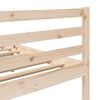 Cama Matrimonial | Cama Para Adultos | Estructura De Cama De Madera Maciza De Pino 140x200 Cm Cfw436214