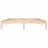 Cama Matrimonial | Cama Para Adultos | Estructura De Cama De Madera Maciza De Pino 160x200 Cm Cfw636302