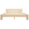 Cama Matrimonial | Cama Para Adultos | Estructura De Cama De Madera Maciza De Pino 160x200 Cm Cfw513488