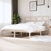 Cama Matrimonial | Cama Para Adultos | Estructura De Cama De Madera Maciza De Pino 160x200 Cm Cfw764149