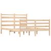 Cama Matrimonial | Cama Para Adultos | Estructura De Cama De Madera Maciza De Pino 160x200 Cm Cfw340036