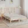 Cama Matrimonial | Cama Para Adultos | Estructura De Cama De Madera Maciza De Pino 160x200 Cm Cfw464289