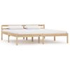 Cama Matrimonial | Cama Para Adultos | Estructura De Cama De Madera Maciza De Pino 160x200 Cm Cfw331042