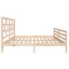 Cama Matrimonial | Cama Para Adultos | Estructura De Cama De Madera Maciza De Pino 160x200 Cm Cfw513568