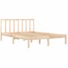 Cama Matrimonial | Cama Para Adultos | Estructura De Cama De Madera Maciza De Pino 160x200 Cm Cfw385046