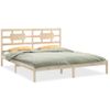 Cama Matrimonial | Cama Para Adultos | Estructura De Cama De Madera Maciza De Pino 160x200 Cm Cfw673784