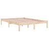 Cama Matrimonial | Cama Para Adultos | Estructura De Cama De Madera Maciza De Pino 160x200 Cm Cfw673784