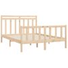 Cama Matrimonial | Cama Para Adultos | Estructura De Cama De Madera Maciza De Pino 160x200 Cm Cfw786592