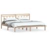 Cama Matrimonial | Cama Para Adultos | Estructura De Cama De Madera Maciza De Pino 160x200 Cm Cfw268899