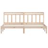 Cama Matrimonial | Cama Para Adultos | Estructura De Cama De Madera Maciza De Pino 160x200 Cm Cfw268899