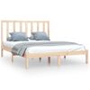 Cama Matrimonial | Cama Para Adultos | Estructura De Cama De Madera Maciza De Pino 160x200 Cm Cfw498447