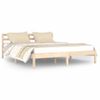 Cama Matrimonial | Cama Para Adultos | Estructura De Cama De Madera Maciza De Pino 160x200 Cm Cfw925715