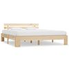 Cama Matrimonial | Cama Para Adultos | Estructura De Cama De Madera Maciza De Pino 180x200 Cm Cfw615990