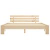 Cama Matrimonial | Cama Para Adultos | Estructura De Cama De Madera Maciza De Pino 180x200 Cm Cfw615990