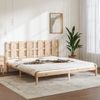 Cama Matrimonial | Cama Para Adultos | Estructura De Cama De Madera Maciza De Pino 200x200 Cm Cfw276078