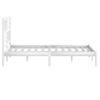 Cama Matrimonial | Cama Para Adultos | Estructura De Cama De Madera Maciza De Pino Blanca 160x200 Cm Cfw926320