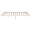 Cama Matrimonial | Cama Para Adultos | Estructura De Cama De Madera Maciza De Pino Blanco 120x200 Cm Cfw949528