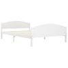 Cama Matrimonial | Cama Para Adultos | Estructura De Cama De Madera Maciza De Pino Blanco 160x200 Cm Cfw448447