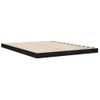 Cama Matrimonial | Cama Para Adultos | Estructura De Cama De Madera Maciza De Pino Negro 140x190 Cm Cfw590007