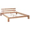 Cama Matrimonial | Cama Para Adultos | Estructura De Cama De Madera Maciza De Roble 160x200 Cm Cfw385614