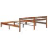 Cama Matrimonial | Cama Para Adultos | Estructura De Cama De Madera Maciza De Sheesham 200x200 Cm Cfw611671