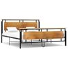 Cama Matrimonial | Cama Para Adultos | Estructura De Cama De Metal 180x200 Cm Cfw866458