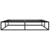 Cama Matrimonial | Cama Para Adultos | Estructura De Cama De Metal Negra 160x200 Cm Cfw119640