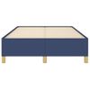 Cama Matrimonial | Cama Para Adultos | Estructura De Cama De Tela Azul 120x200 Cm Cfw542147