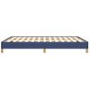 Cama Matrimonial | Cama Para Adultos | Estructura De Cama De Tela Azul 140x190 Cm Cfw903671