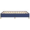 Cama Matrimonial | Cama Para Adultos | Estructura De Cama De Tela Azul 140x190 Cm Cfw257126