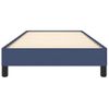 Cama Individual | Cama Para Adultos | Estructura De Cama De Tela Azul 80x200 Cm Cfw635934