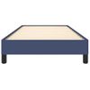 Cama Individual | Cama Para Adultos | Estructura De Cama De Tela Azul 90x190 Cm Cfw617240