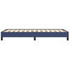 Cama Individual | Cama Para Adultos | Estructura De Cama De Tela Azul 90x190 Cm Cfw617240