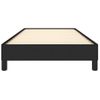 Cama Individual | Cama Para Adultos | Estructura De Cama De Tela Negro 80x200 Cm Cfw735000