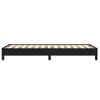 Cama Individual | Cama Para Adultos | Estructura De Cama De Tela Negro 80x200 Cm Cfw735000