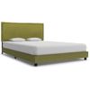 Cama Matrimonial | Cama Para Adultos | Estructura De Cama De Tela Verde 120x200 Cm Cfw460663