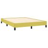 Cama Matrimonial | Cama Para Adultos | Estructura De Cama De Tela Verde 140x190 Cm Cfw689021