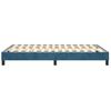 Cama Matrimonial | Cama Para Adultos | Estructura De Cama De Terciopelo Azul 120x200 Cm Cfw685126