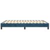 Cama Matrimonial | Cama Para Adultos | Estructura De Cama Box Spring Terciopelo Azul Oscuro 140x190 Cm Cfw330831