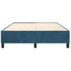 Cama Matrimonial | Cama Para Adultos | Estructura De Cama Box Spring Terciopelo Azul Oscuro 140x200 Cm Cfw975523