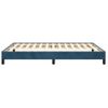 Cama Matrimonial | Cama Para Adultos | Estructura De Cama De Terciopelo Azul 140x200 Cm Cfw172486