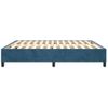 Cama Matrimonial | Cama Para Adultos | Estructura De Cama Box Spring Terciopelo Azul Oscuro 180x200 Cm Cfw940640