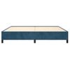 Cama Matrimonial | Cama Para Adultos | Estructura De Cama De Terciopelo Azul 200x200 Cm Cfw450866