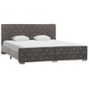 Cama Matrimonial | Cama Para Adultos | Estructura De Cama De Terciopelo Gris 160x200 Cm Cfw768349